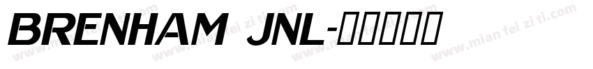 Brenham JNL字体转换